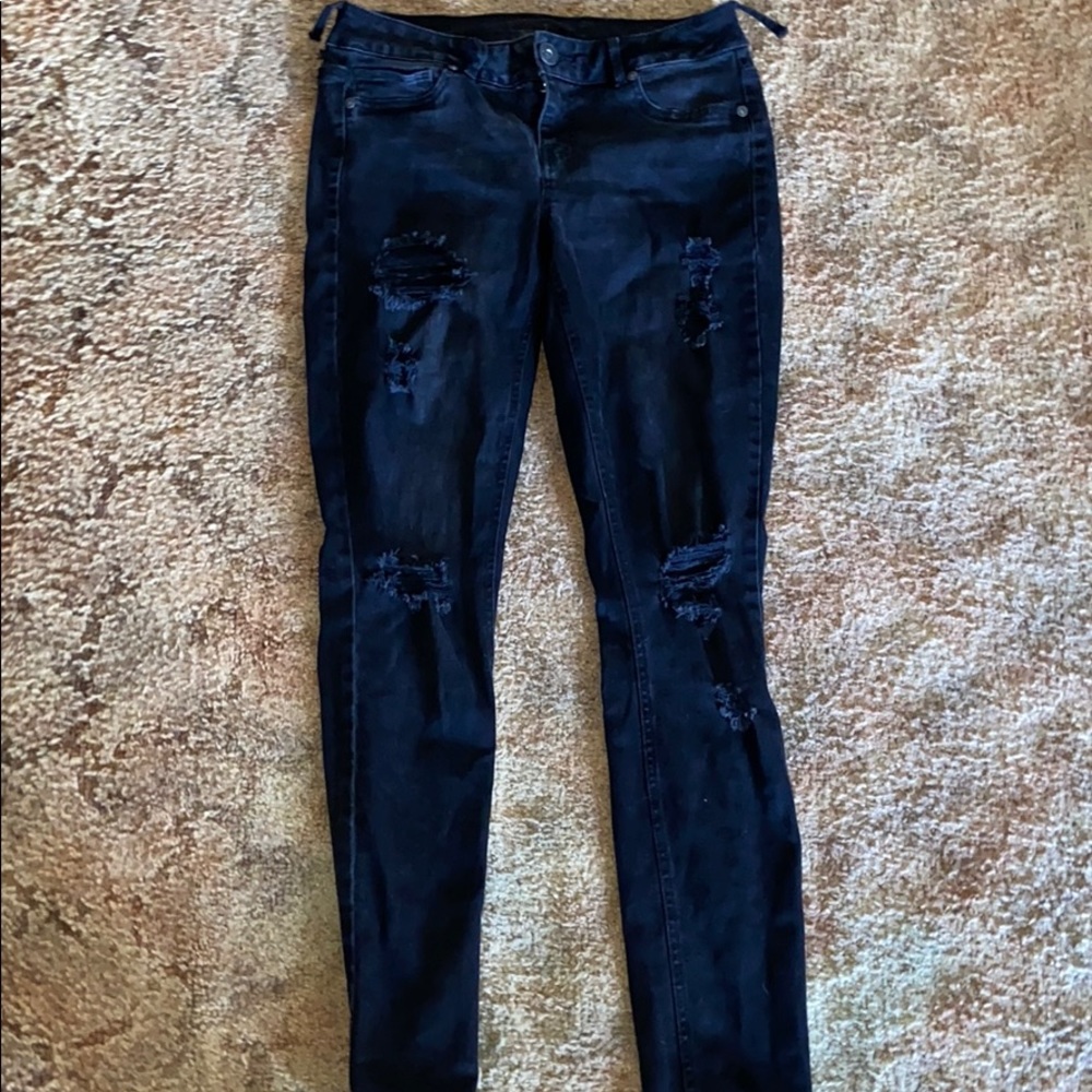 Really cute black jeggings